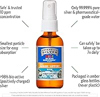 Vista 3 de Sovereign Silver Apoyo inmunológico para niños, plata coloidal, hidrosol de plata bio-activo, 10 ppm, espray de niebla fina, 2 onzas líquidas