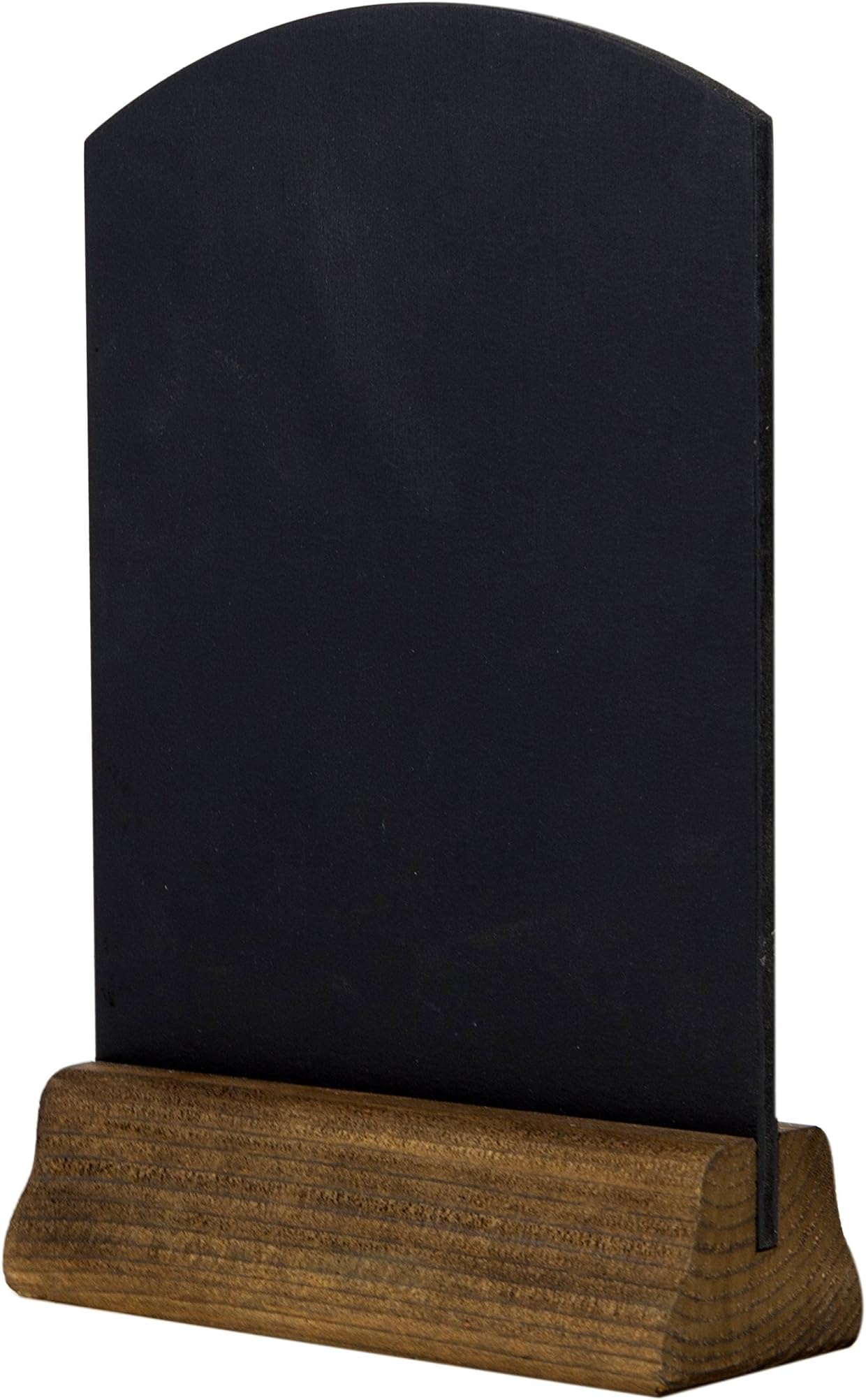 Chalkboards UK Table Top Chalkboard with Plinth, Wood, Rustic Brown, (A5) 23 x 15 x 4 cm WC125F