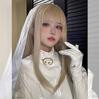 Amazon.co.jp: Rekucci シスター ウィッグ 修女 修道女 聖女 コスプレ