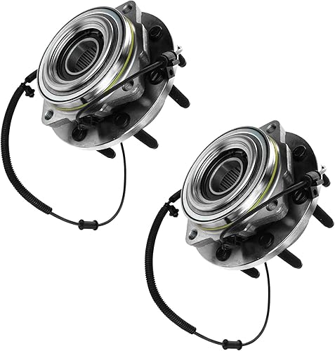 Vista 832 de TRQ Juego de 2 rodamientos y bujes de rueda trasera izquierda y derecha compatible con Ford Expedition 2007-2010 Lincoln Navigator 2007-2010