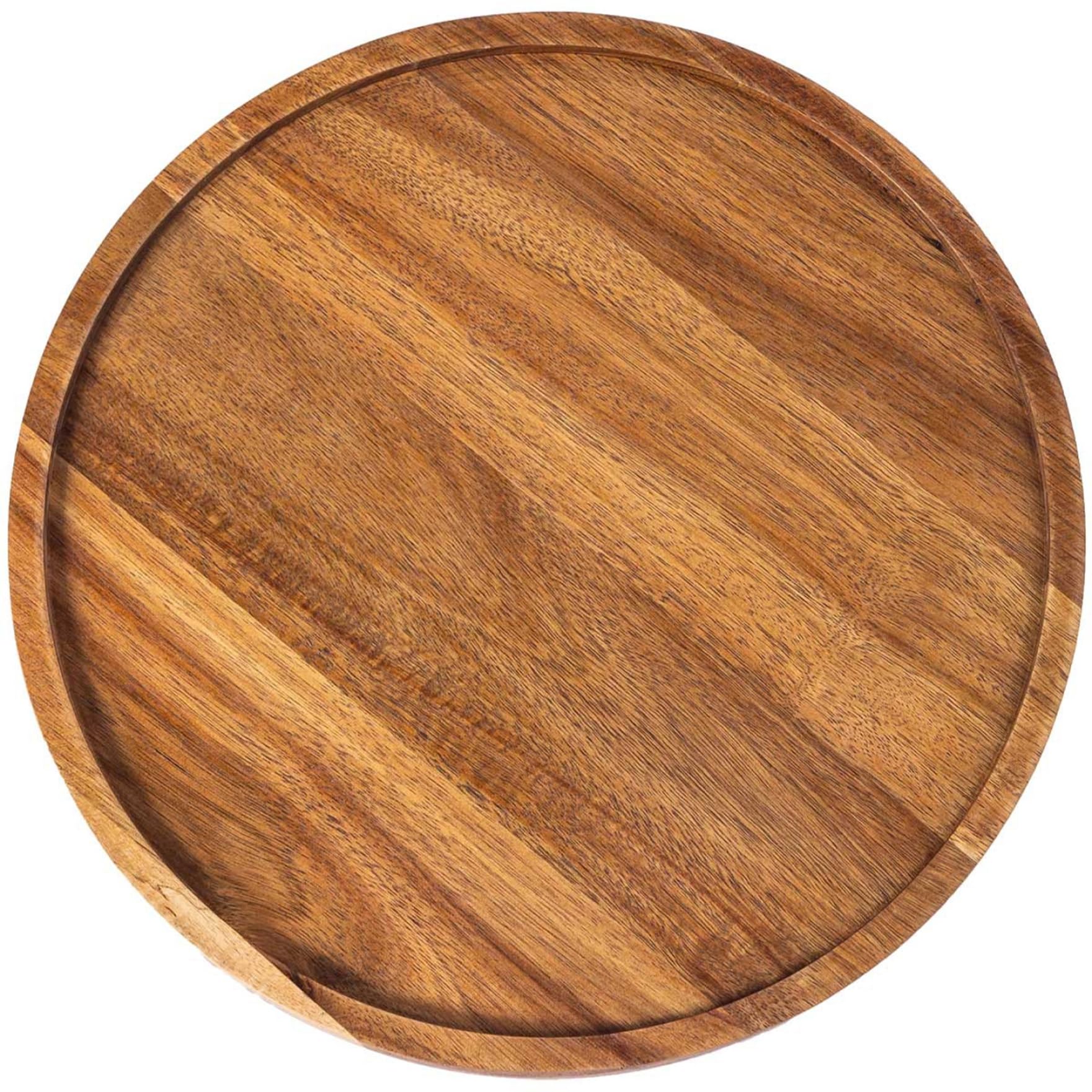 Bandeja decorativa de madera para servir desayunos en la cama y café en el salón
