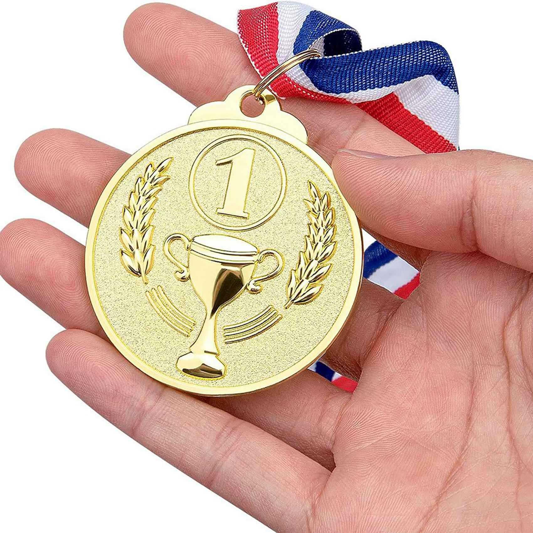 60 Piezas Medallas de Premio Plata Bronce Medallas de 1º 2º 3º Premios para Concursos