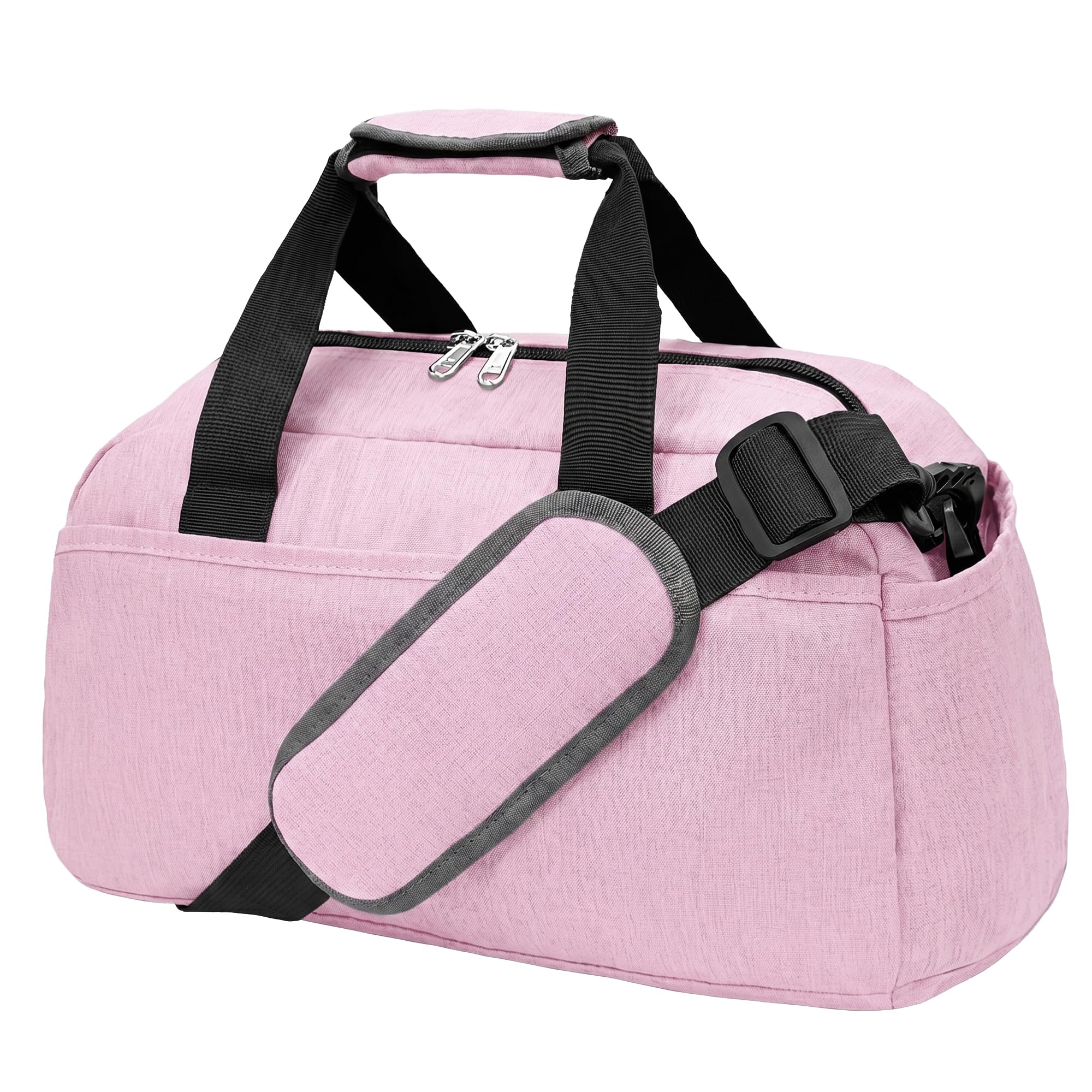Sac de sport de 35,6 cm rose | Bagage de fitness léger mixte