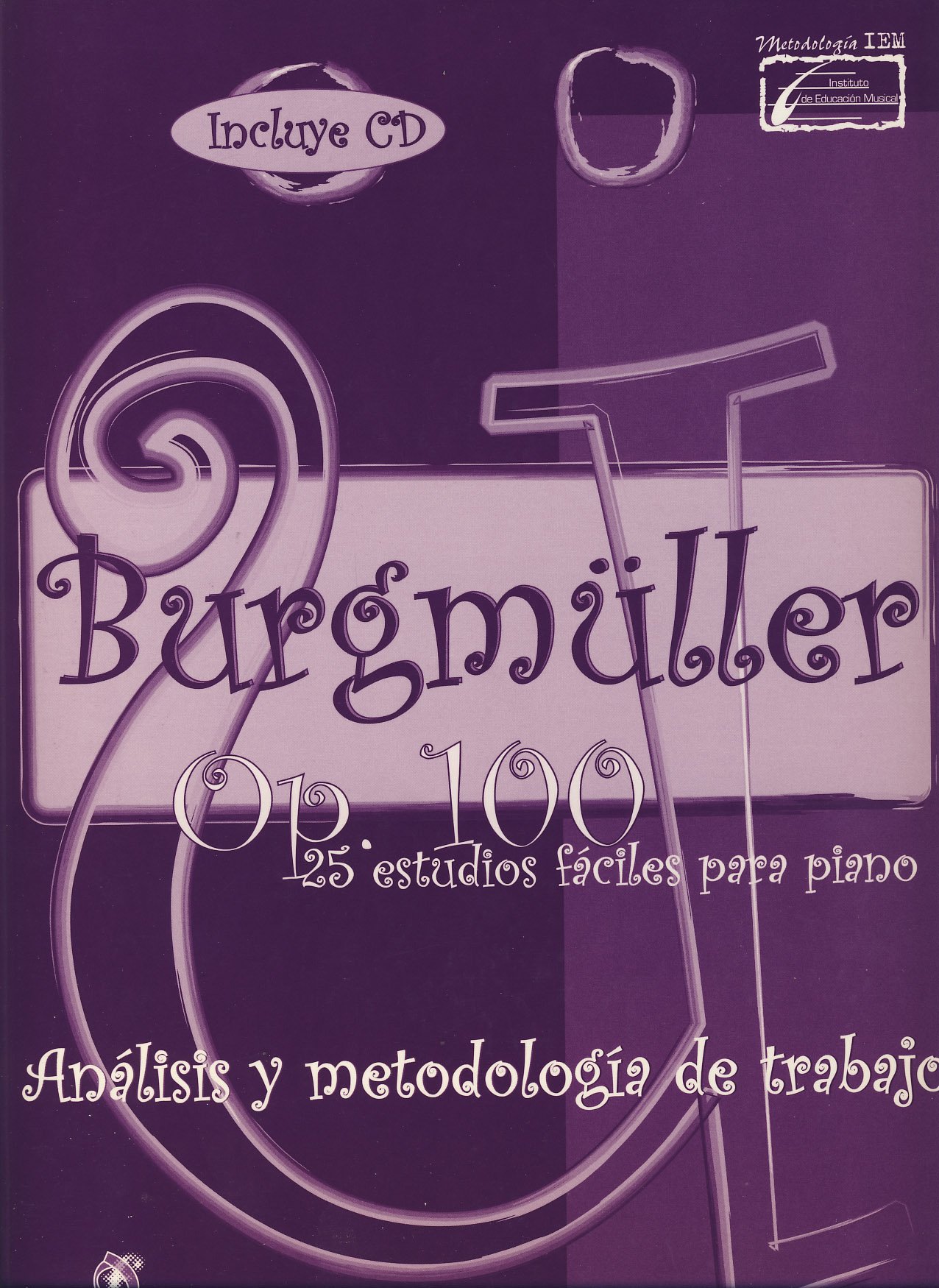 ENCLAVE - Burgmuller: Estudios Op.100 (Inc.CD) (Molina/Molina)