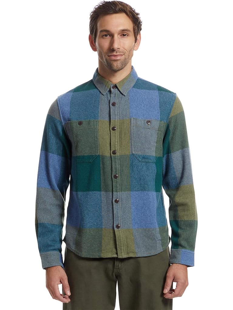 Black L.L.Bean Signature Northwoods Twill Shirt Regular