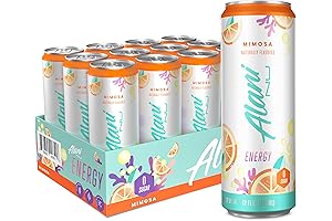 MIMOSA: Sparking Energy Drink for Performance, 12 Pack