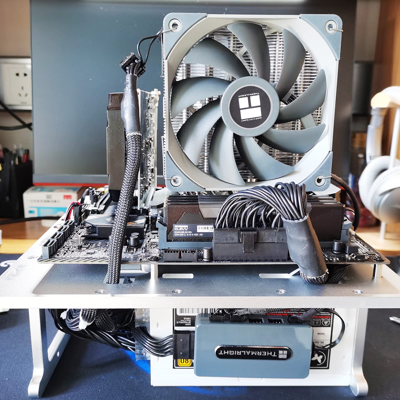 Amazon.co.jp: A4 Mini ITX MATX Micro ATX PCテストベンチ オープン