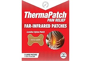 Far Infrared Pain-Relieving Patches (Lumbar Spine Patch) | Large Size Relief from...