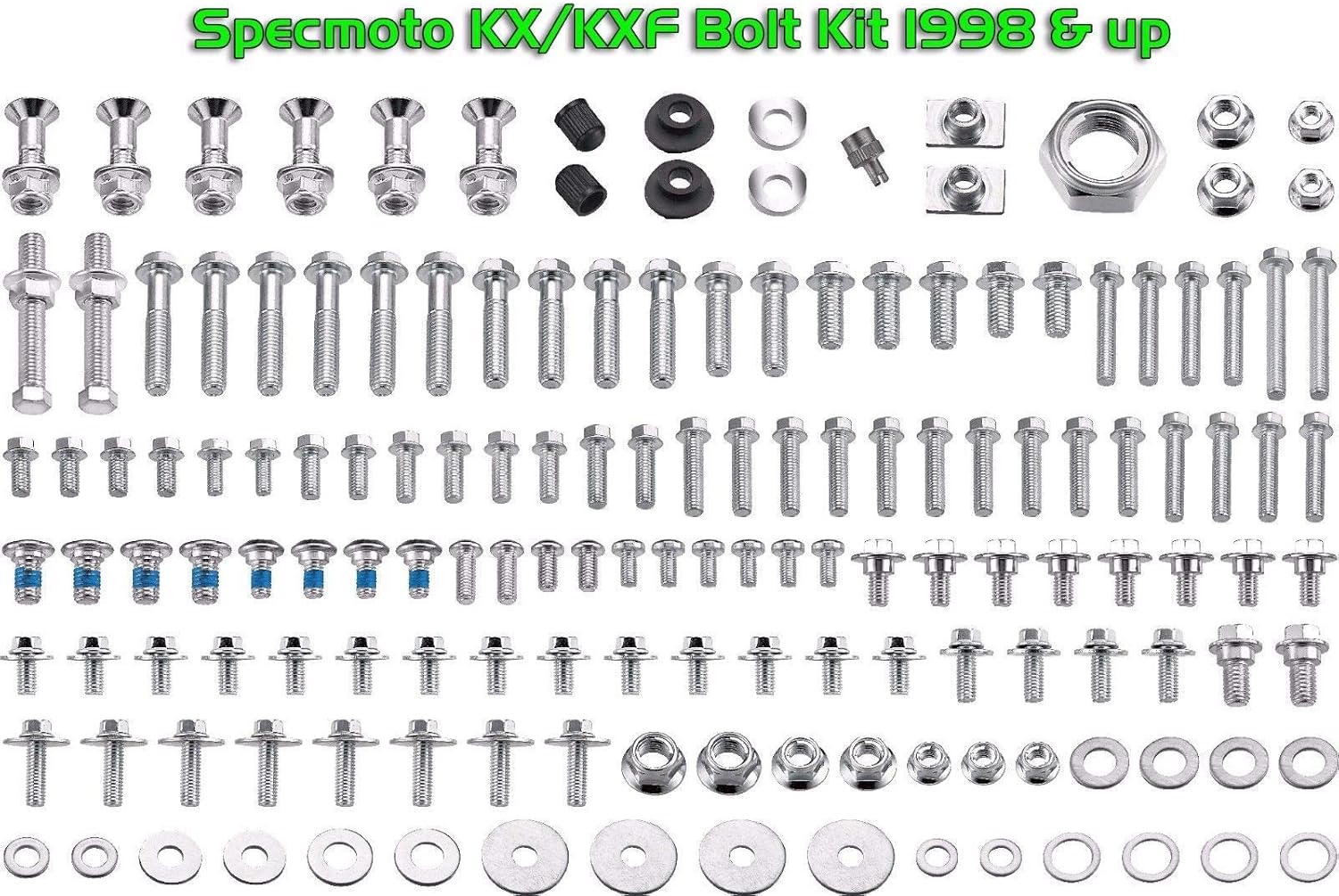 Kawasaki Bolt Kit: KX/KXF Model Series Dirt Bike (1996-present)
