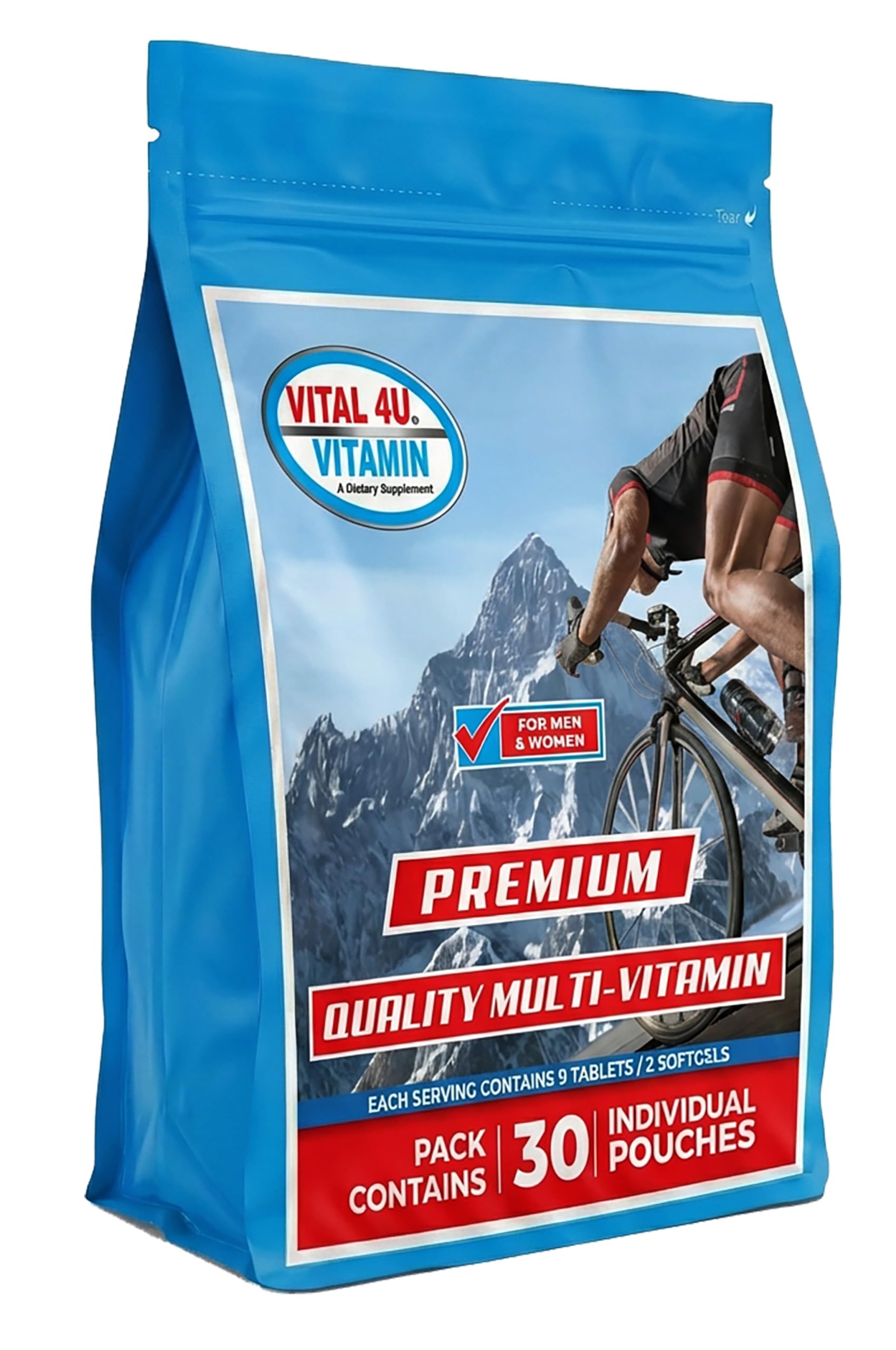 VITAL 4U Premium Daily Multivitamin Packs