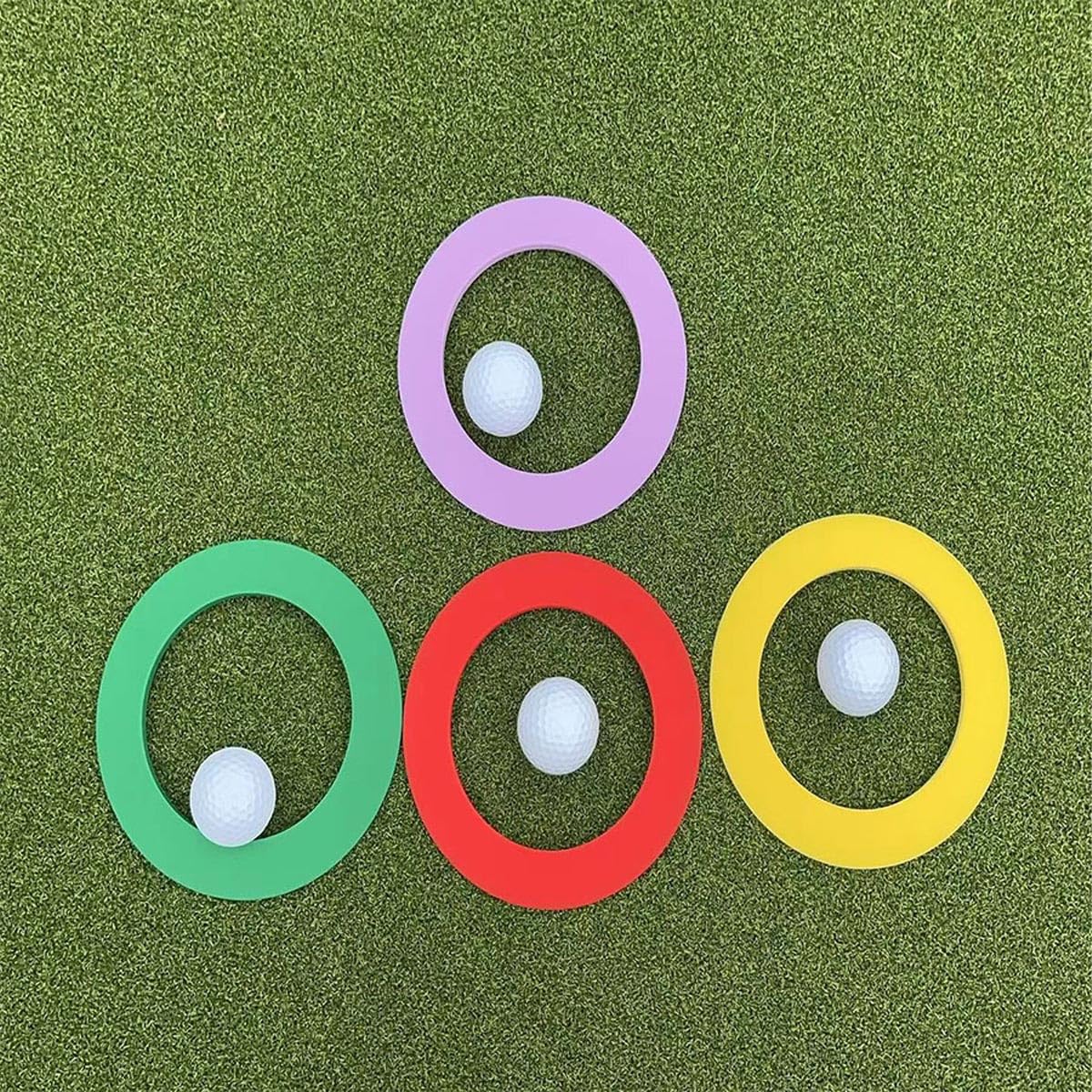 Anello per buca da Golf 3 Pezzi, Tazza da Golf da Interno, Outdoor