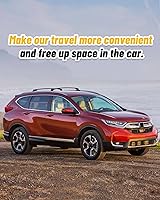 Vista 7 de Barra transversal de 220 libras para Honda CR-V CRV 2017-2022 con rieles de techo empotrados, barra de carga, barra transversal, accesorios