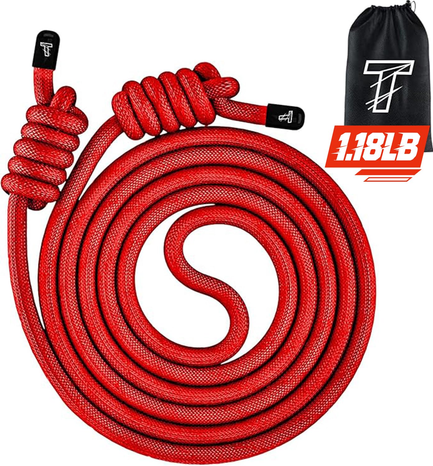 FaCaiB flow rope (Red, 9 ft) — image 1