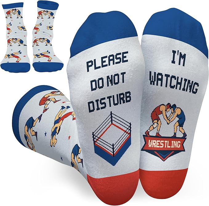 Wrestling Fan Socks