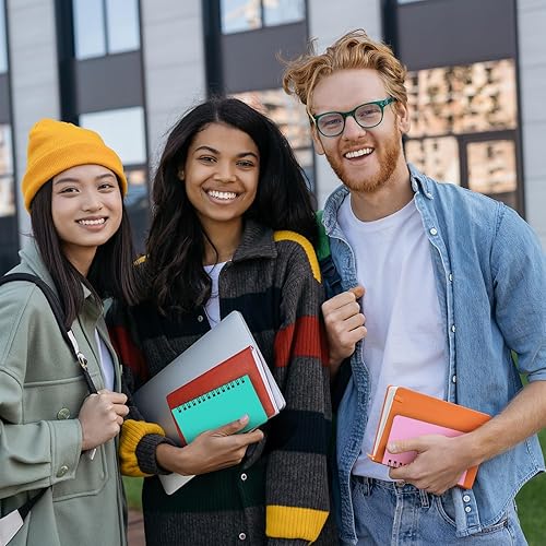 Miniatura 6 de EOOUT Paquete de 16 cuadernos pequeños de 3 x 5, cuadernos pequeños en espiral, cuadernos de bolsillo con papel rayado universitario, mini cuaderno