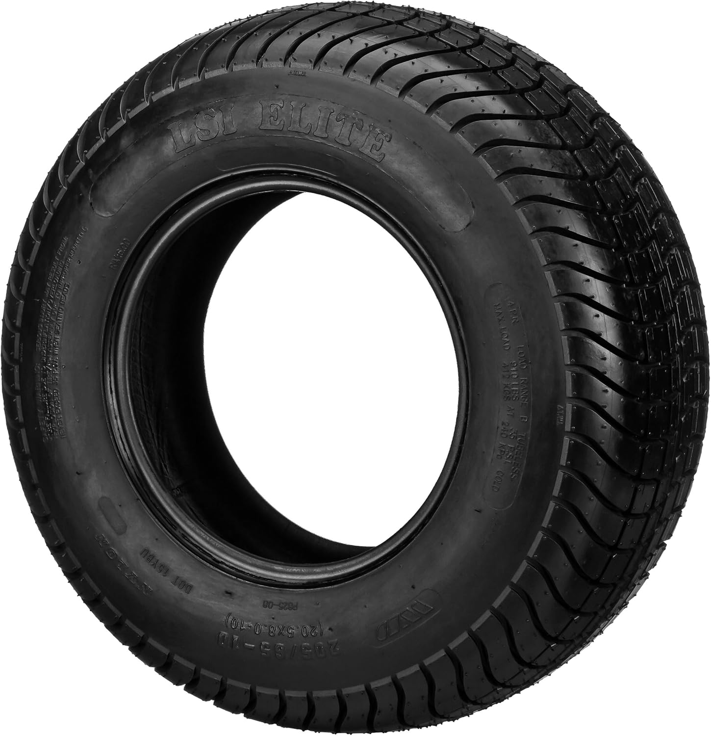 RM Cart 205/30-14 LSI Elite 4Ply DOT Golf Cart Tire, Set of 4