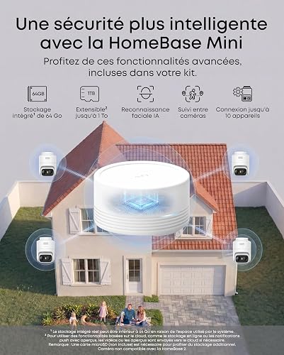 Anker eufy C37 2K Caméra Surveillance WiFi extérieur sans Fil - 7