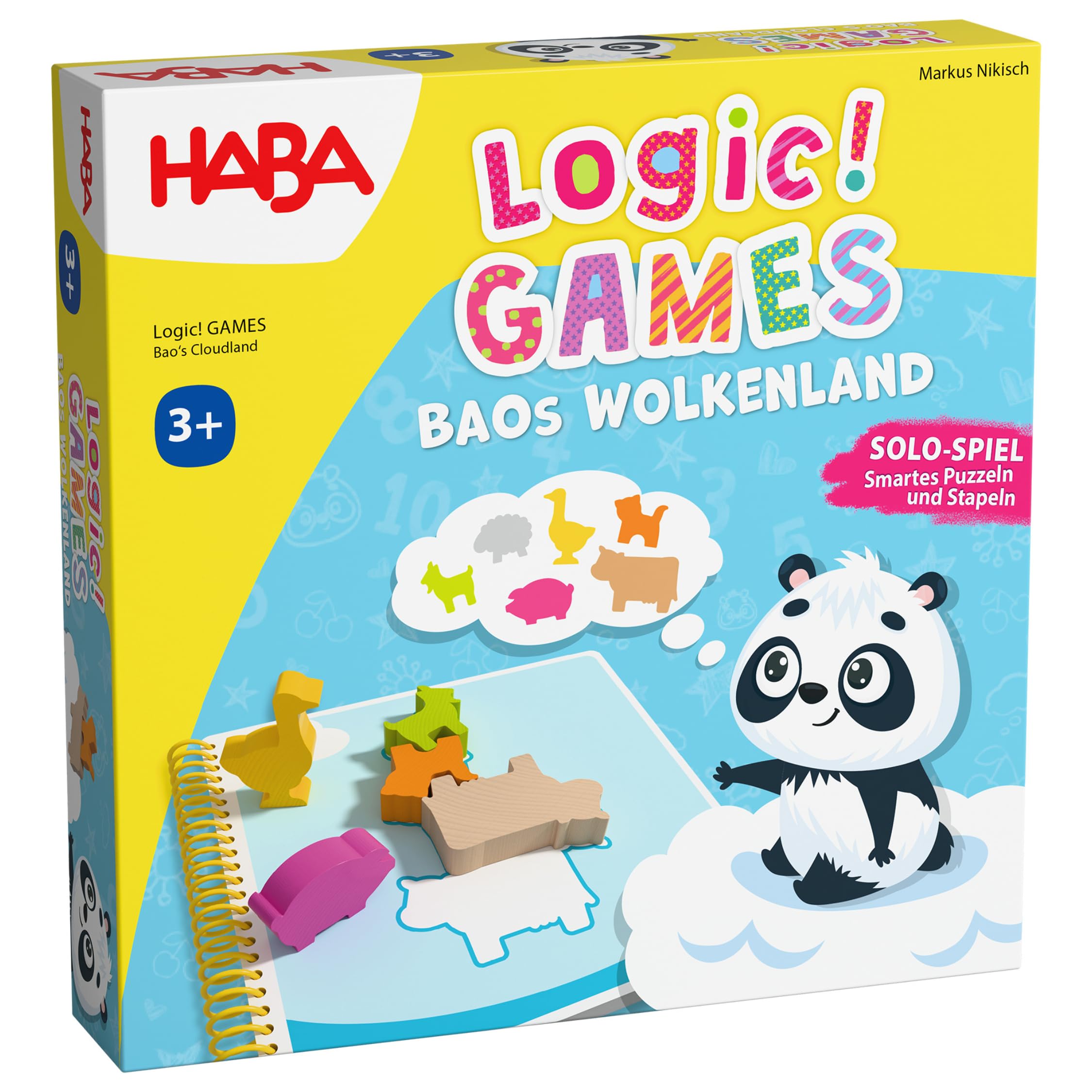 HABA Baos Wolkenland – Legepuzzle & Stapelspiel