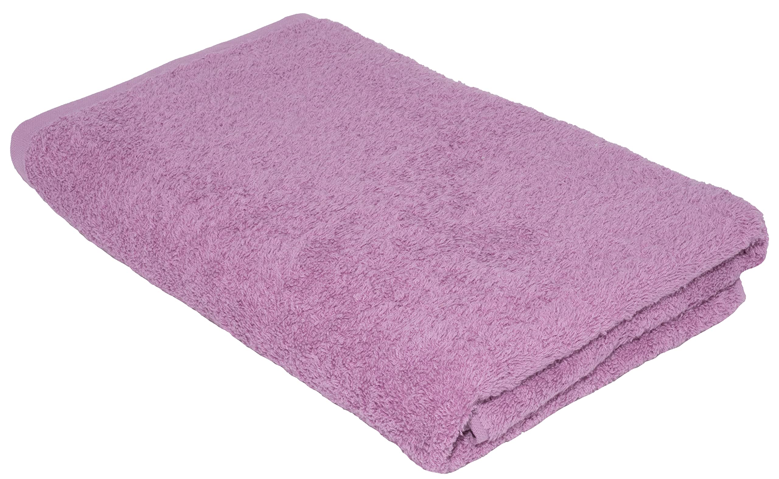 LIGHT TURQUOISE 2 X BATH TOWELS SET, 70X140 LARGE SIZE 100% NATURAL COTTON 500 GSM THICK ABSORBENT TOWEL, HOTEL QUALITY RINGSPUN — view 41