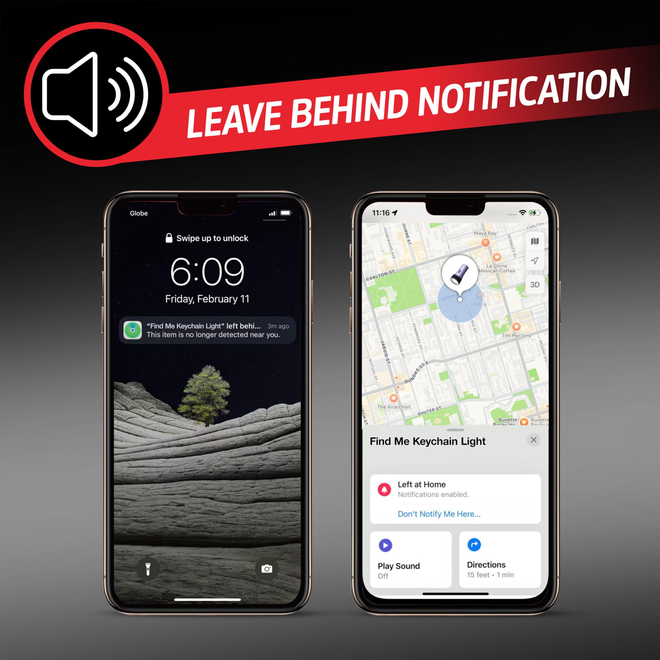 Energizer Localisateur de clés Find My Key Finder avec lumière, Bluetooth - Compatible avec Apple Find My, localisateur d'articles pour clés, Sac et Sac à Dos