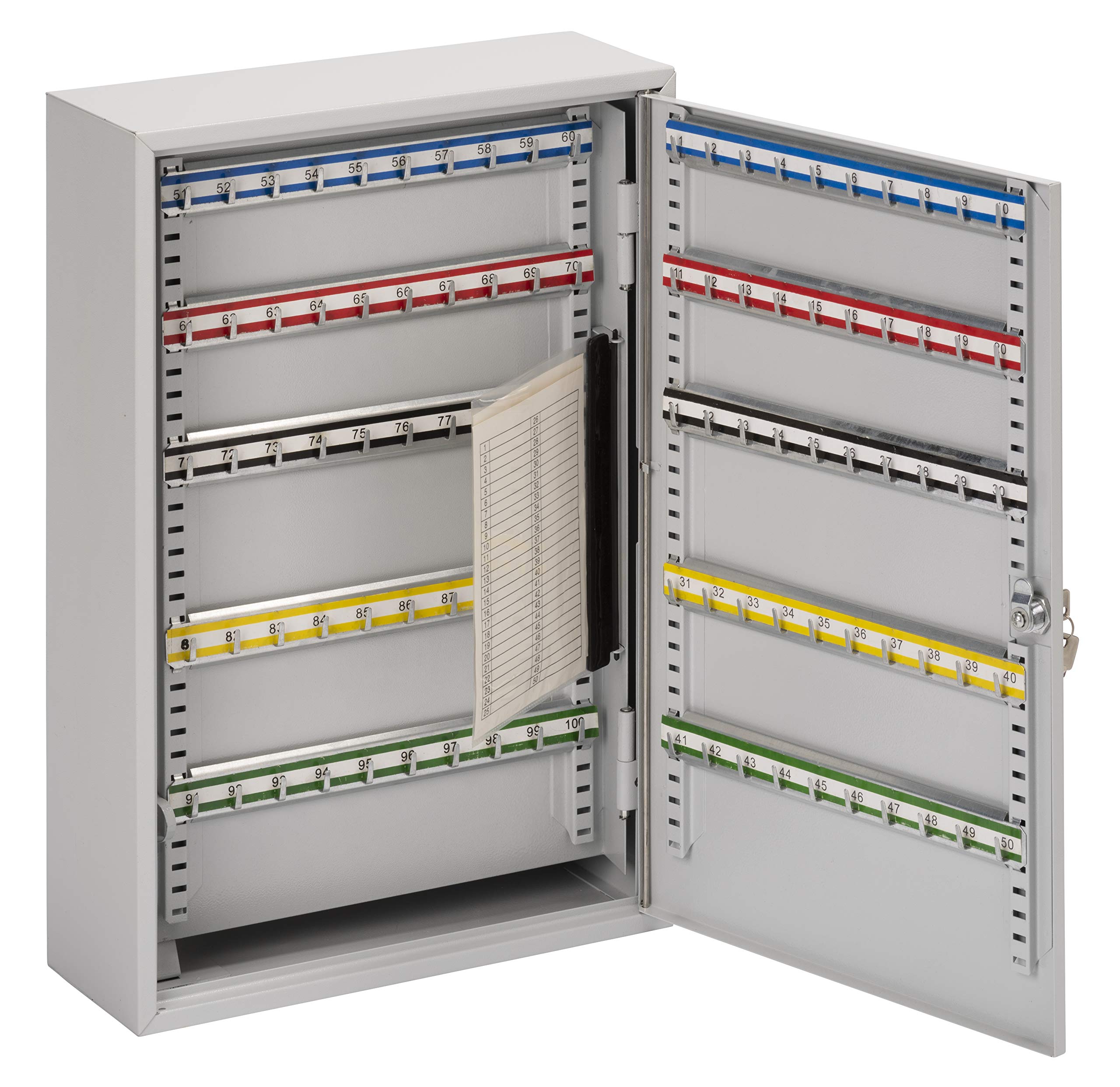 Wedo Schlüsselschrank armoire à clés gris clair 27x35x9.5 cm