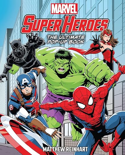 Marvel Super Heroes: The Ultimate Pop-Up Book Ciltli Kapak
