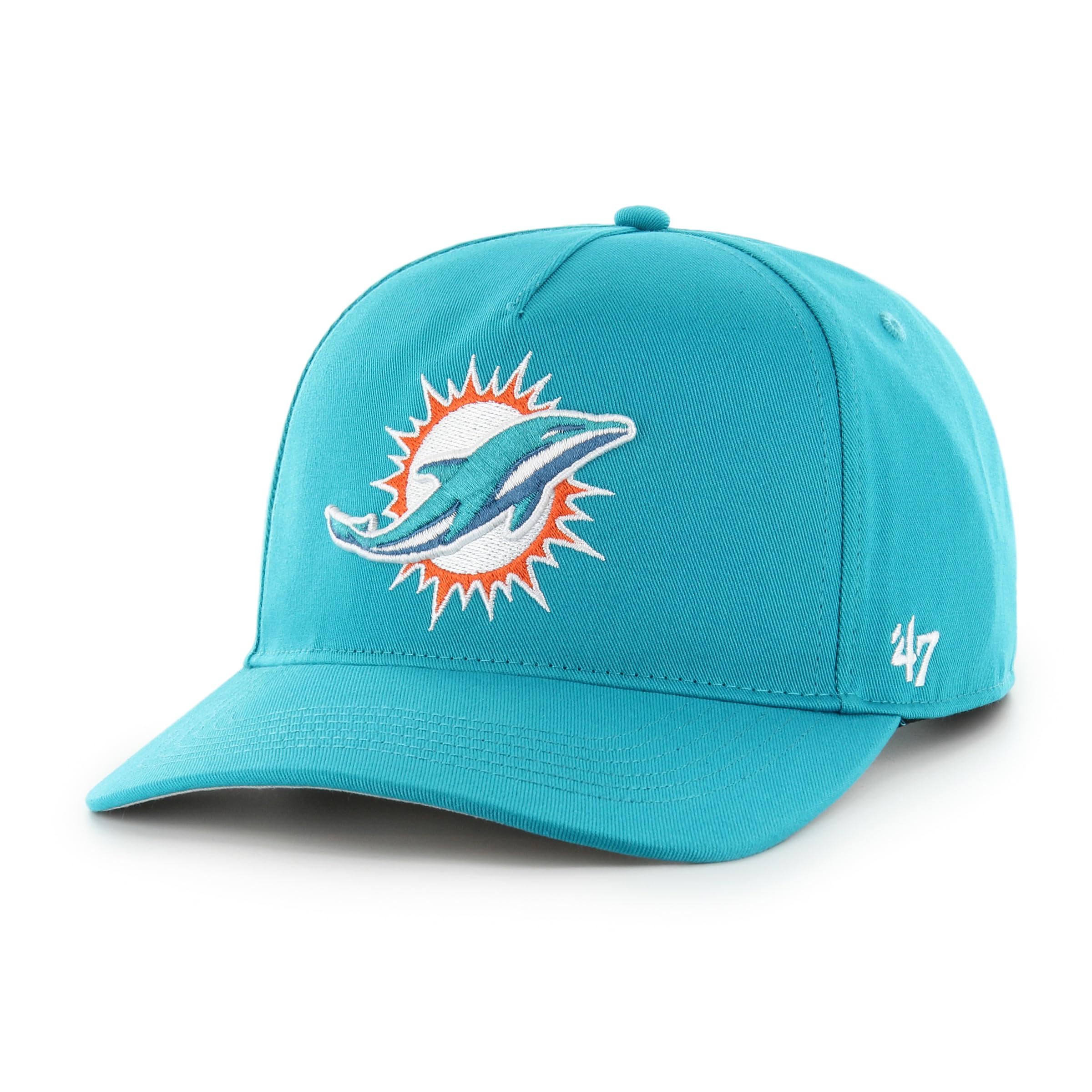 47 Miami Dolphins NFL Hitch RF Unisex Baseball Cap, Adjustable, Team Badge, Neptune