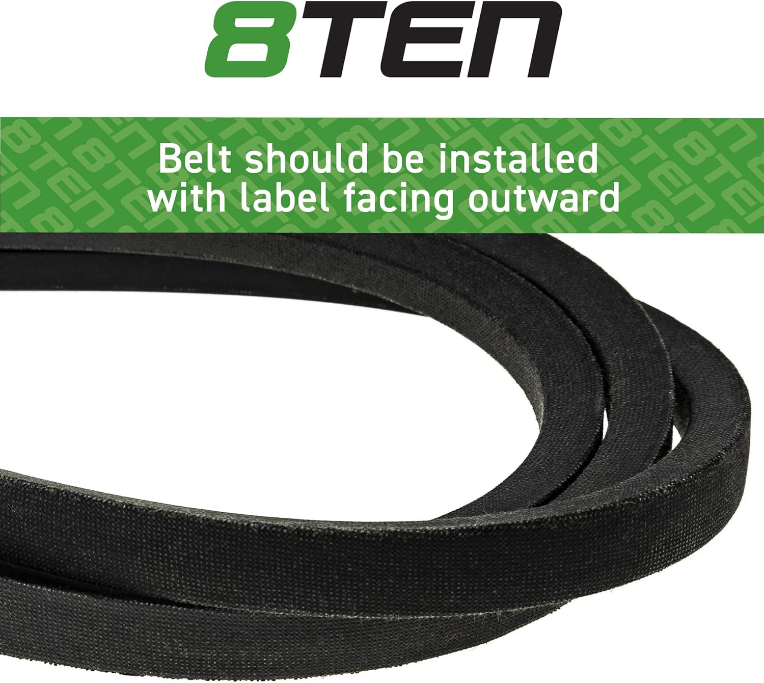 8TEN Deck Belt for John Deere H64484 4010 4200 4400 4410 4500 4300 4600 4210 4700 4510 Compact Tractors 72-Inch