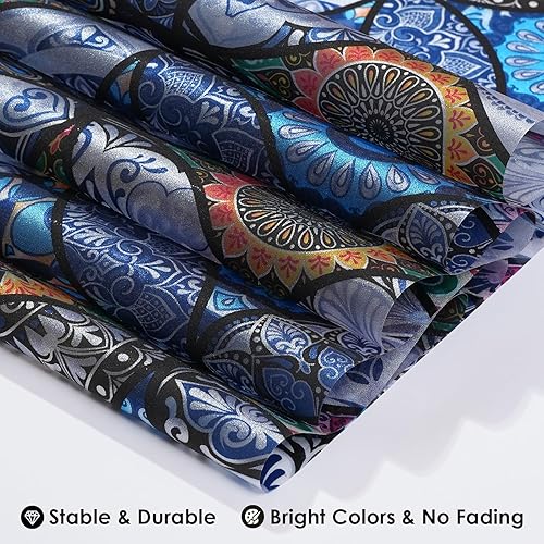 Vista 7 de DKTIE - Película decorativa para ventana de adherencia estática con herramientas de instalación, no adhesiva, protección contra los rayos