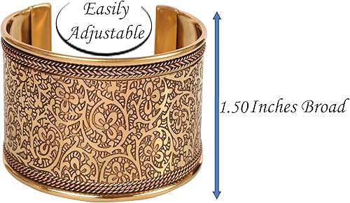 Miniatura 4 de Touchstone Indian Bollywood - Pulsera de joyería hecha a mano, fácil de llevar, elegante y elegante, para mujeres y hombres.