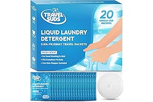 TravelSuds Laundry Detergent Sink Packets (20 pack)