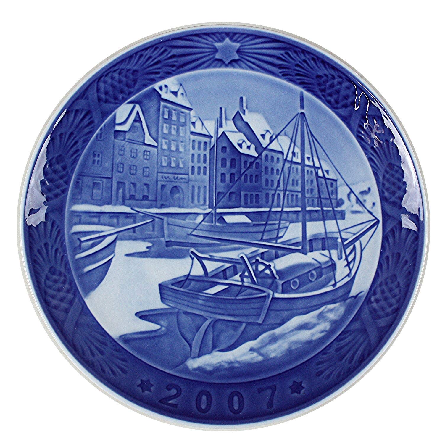 ロイヤルコペンハーゲン 2007年 クリスマスプレート ロイヤル・コペンハーゲン イヤープレート（2007年）『Christmas