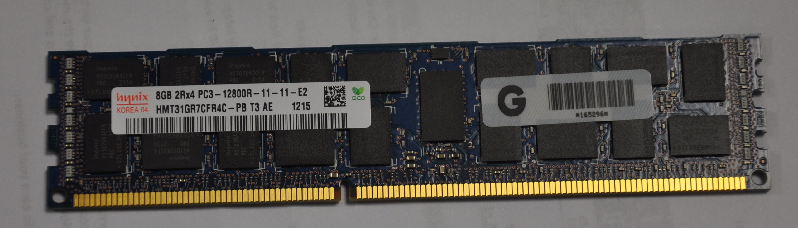 Amazon.co.jp: Hynix ddr3 – 1600 8 GB 1 gx72 ECC / REG cl11サーバー
