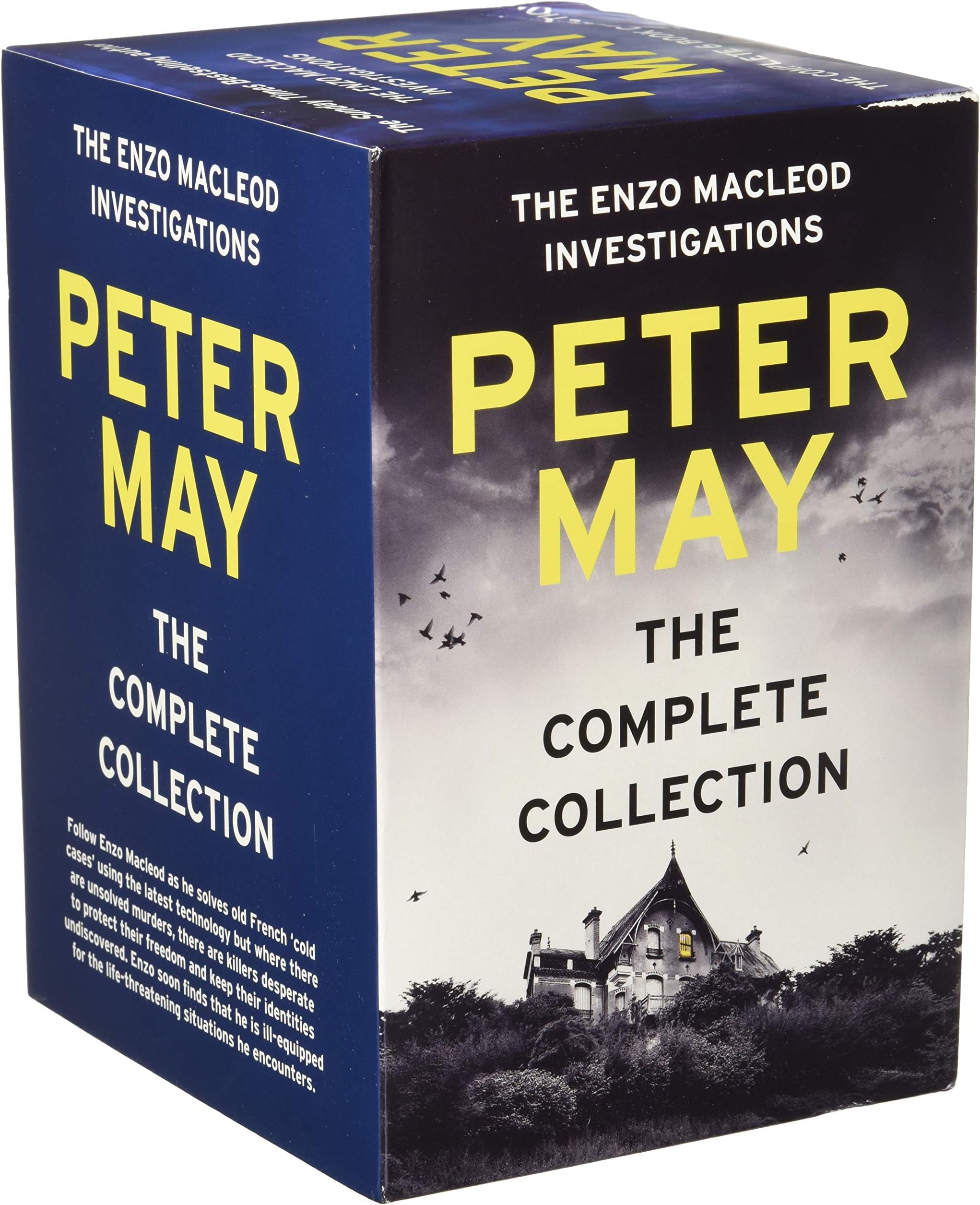 Peter May Collection Enzo Files Series 6 Books Box Set (Extraordinary People, The Critic, Blacklight Blue, Freeze Frame, Blowback, Cast Iron) Paperback – January 1, 2018