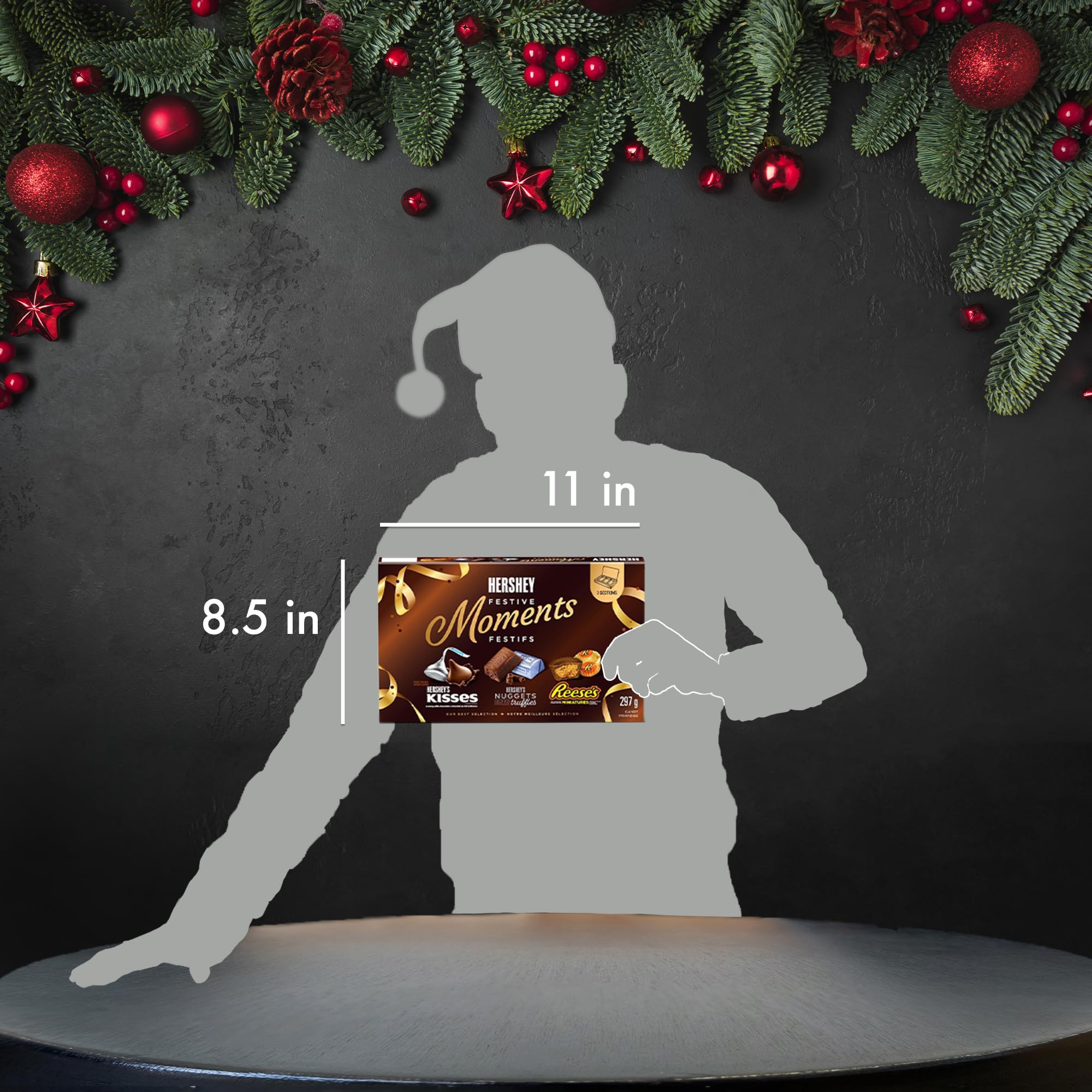 Hershey's Festive Moments Sampler Box with Assorted Chocolates