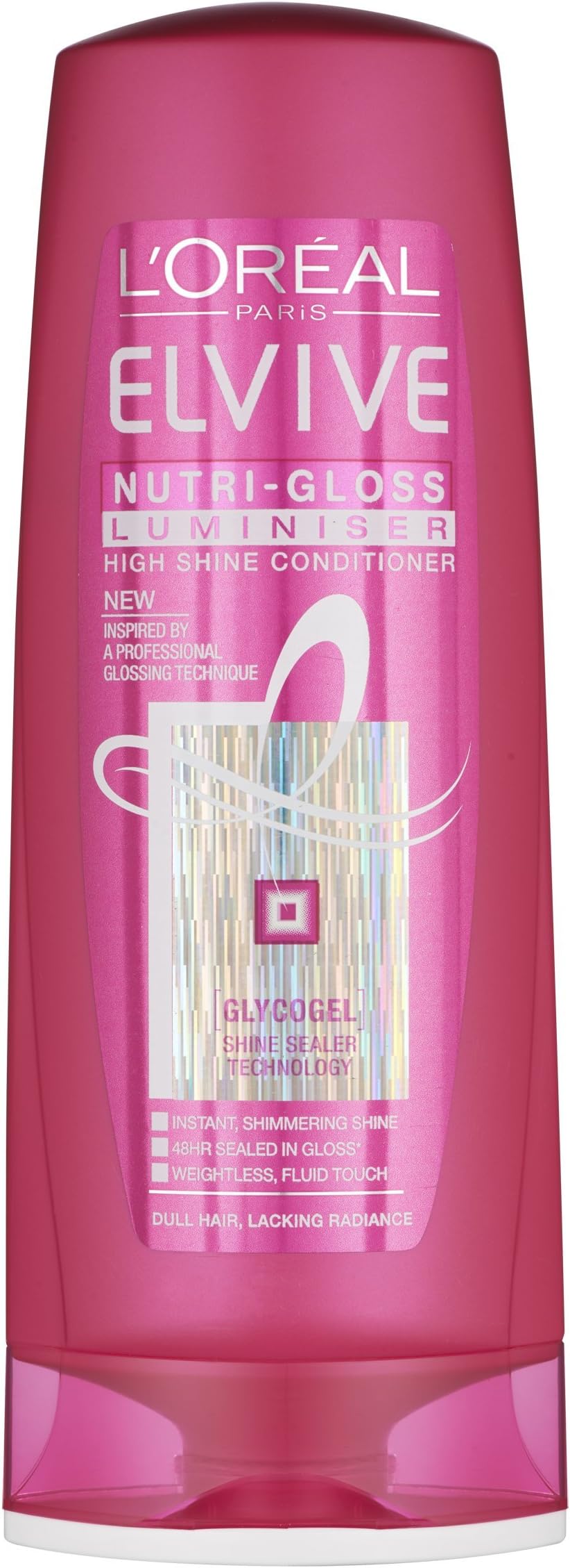 L'Oreal Paris Elvive Nutri-Gloss Luminiser High Shine Conditioner, 400 ml