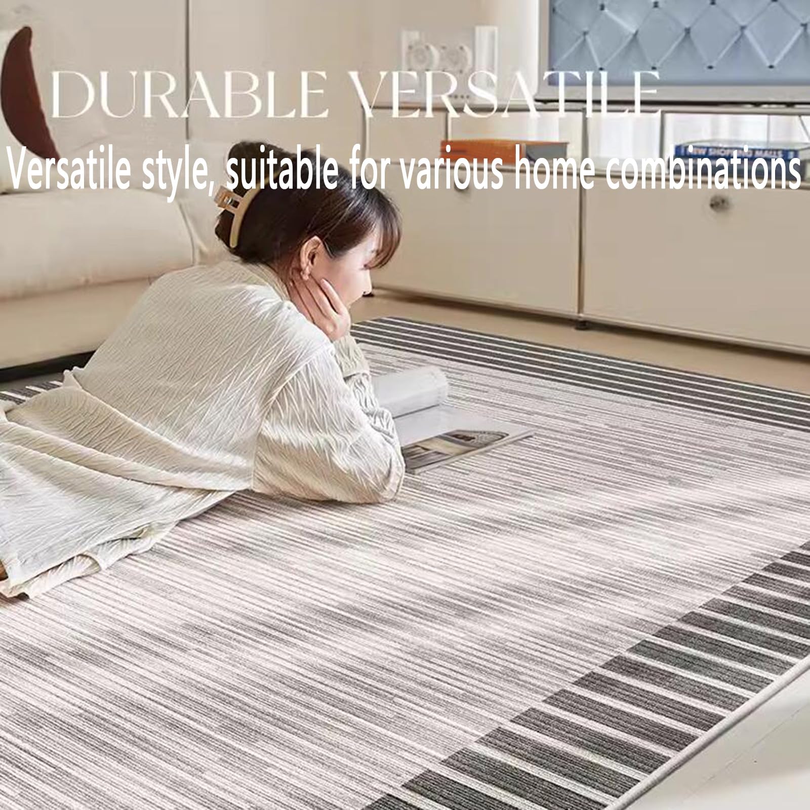 Tappetino Per Batteria e Percussioni Antiscivolo Tappeto Insonorizzato per Batterie Elettroniche Rullante Acustica Snare Drum Grancassa Strumenti Musicali Coperta Antiscivolo(Size:200×200cm,Color:F)