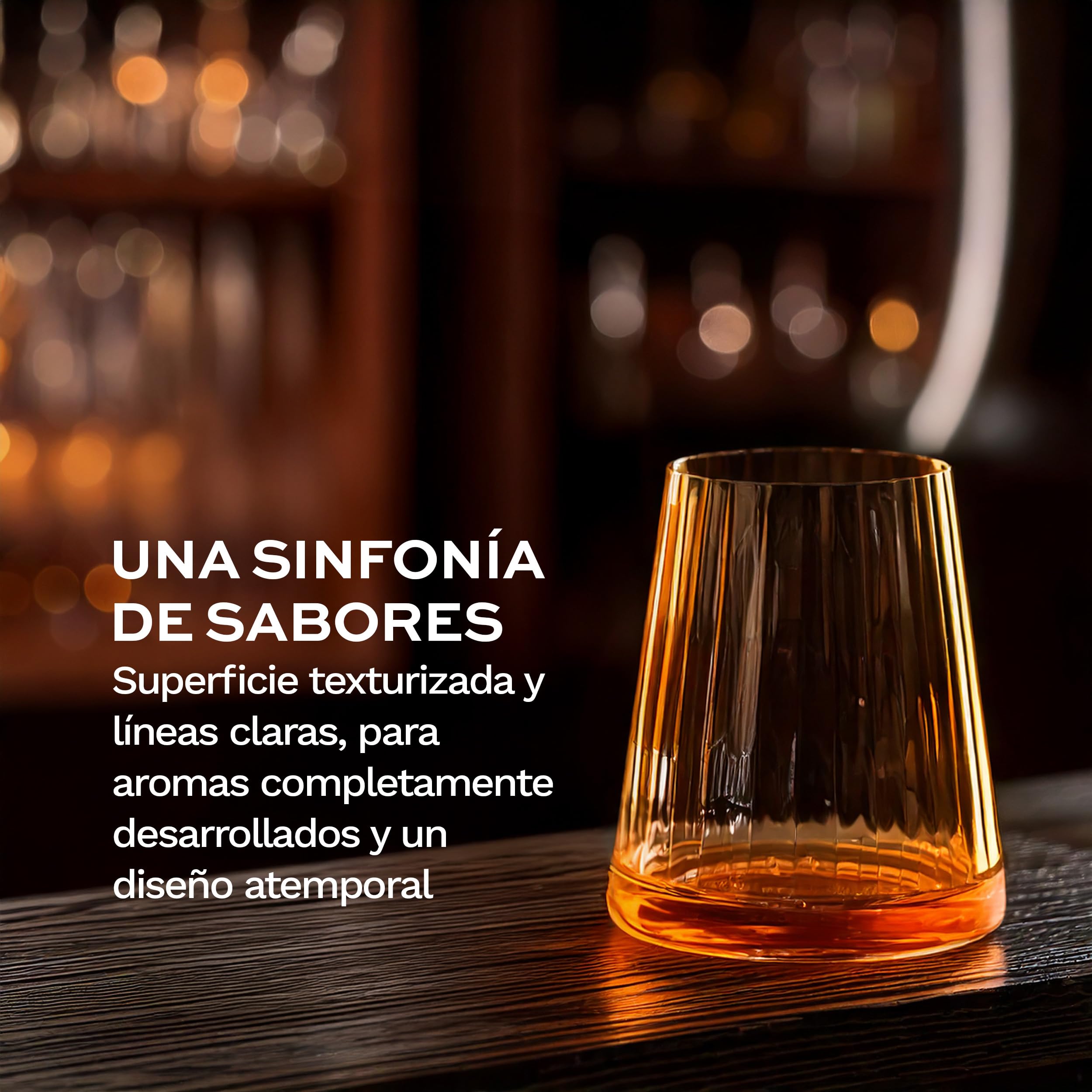 Stölzle Lausitz Vaso de Vino Blanco Symphony Orange Set de 6, 400 ml – Vasos versátiles para Vino, Agua, Zumo & Cócteles – Cristal Elegante – Lavavajillas & Resistentes a Golpes