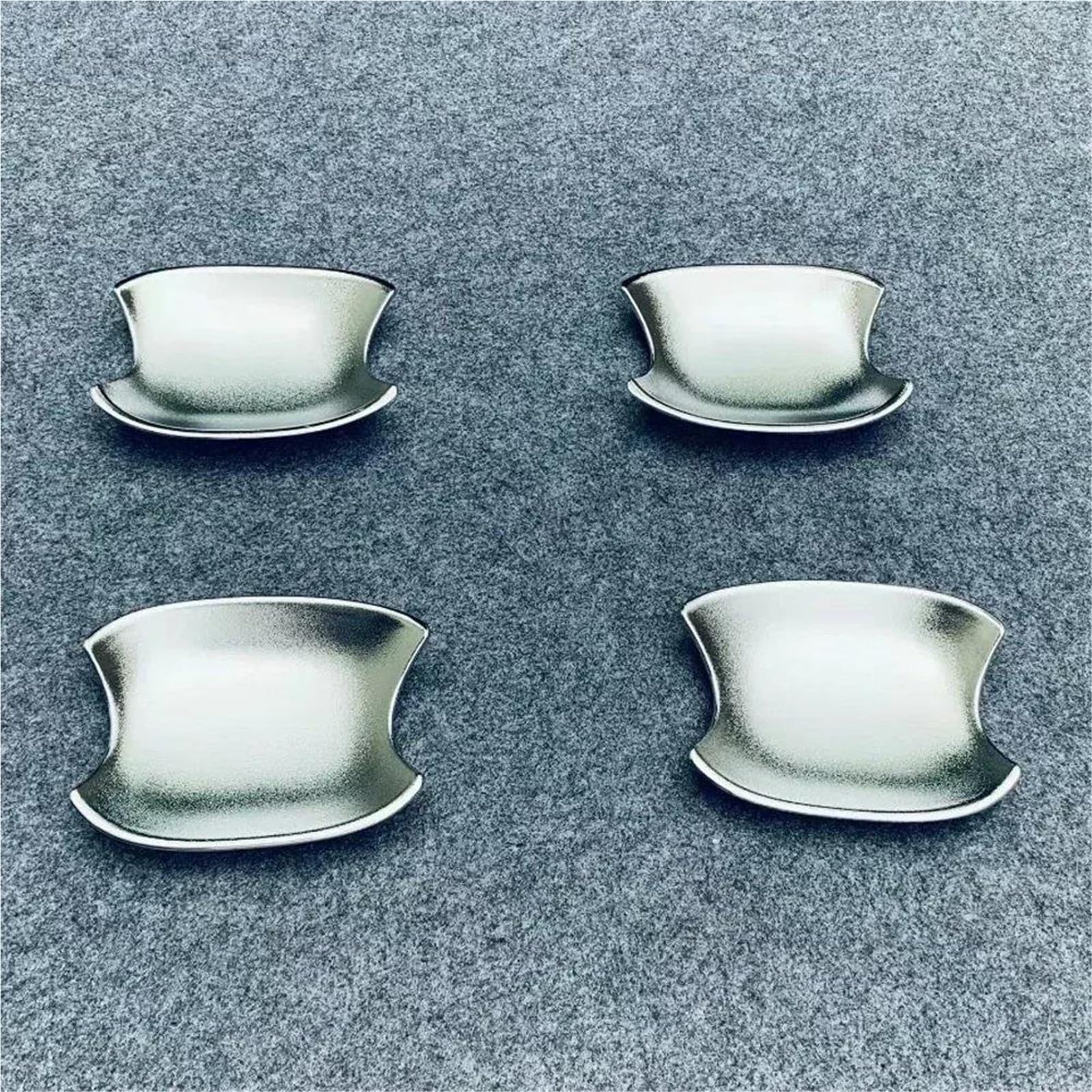 KJHOPY Car Accessories Exterior Door Side Handle Bowl Cup Cover Trim for Highlander for Kluger XU70 2020-2025(Style 2)
