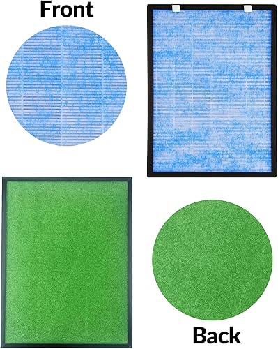 Miniatura 5 de HSP002 - Filtro de aire HEPA de repuesto compatible con purificador de aire HATHASPACE 2.0 (H13 True HEPA)