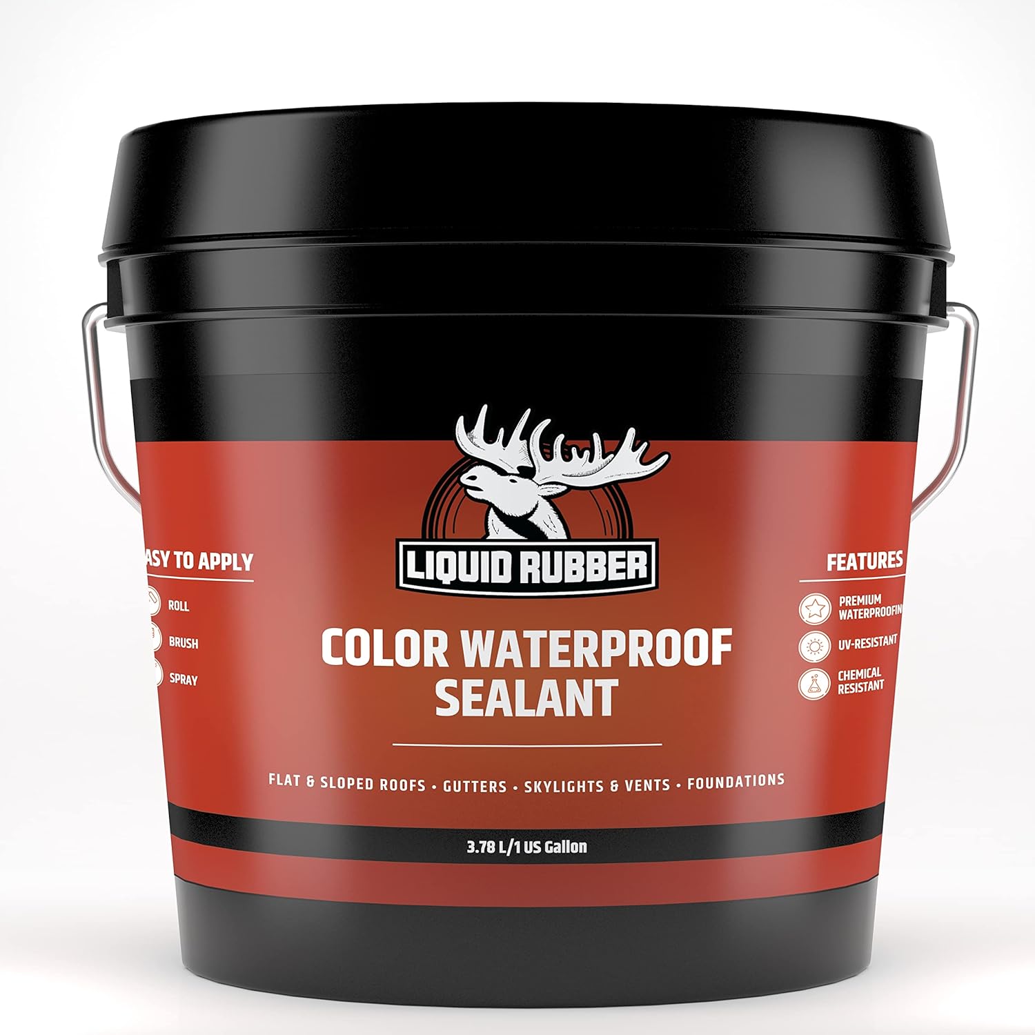 Liquid Rubber Color Waterproof Sealant Indoor & Outdoor Coating