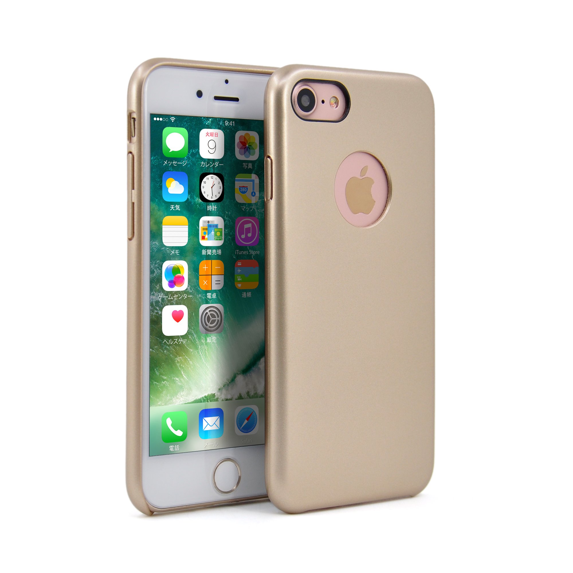 iPhone7 iPhone8 対応 ケース スタイリッシュ ゴールド Amazon.co.jp: 【HANATORA】 iPhone 8/iPhone 7 対応 Typical ハード