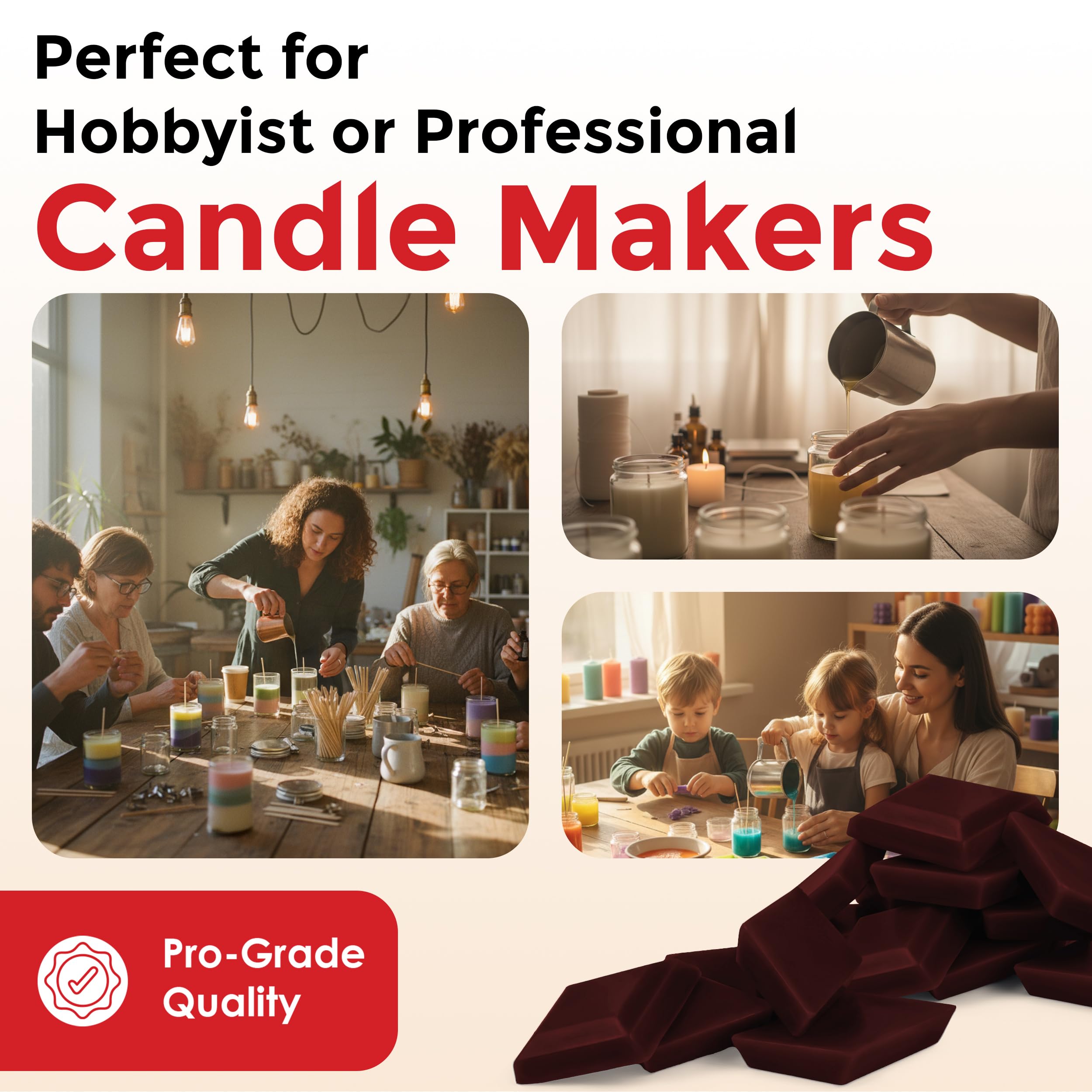 Red Candle Dye – wyprodukowano w USA – wysokiej jakości barwniki do świec – wysoce skoncentrowane – materiały do produkcji świec sojowych lub parafinowych – idealne do każdego zestawu do produkcji