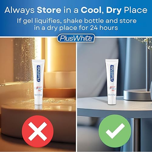 Miniatura 4 de Plus White Gel blanqueador rápido funciona en 5 minutos blanqueamiento dental profesional con ingrediente aprobado por dentistas 2 onzas