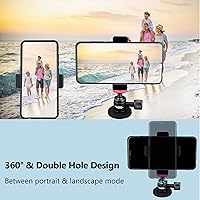 Vista 7 de ULIBERMAGNET Soporte magnético para teléfono con rotación de 360° con mini cabeza de bola, compatible con teléfonos inteligentes para coches, Jeep