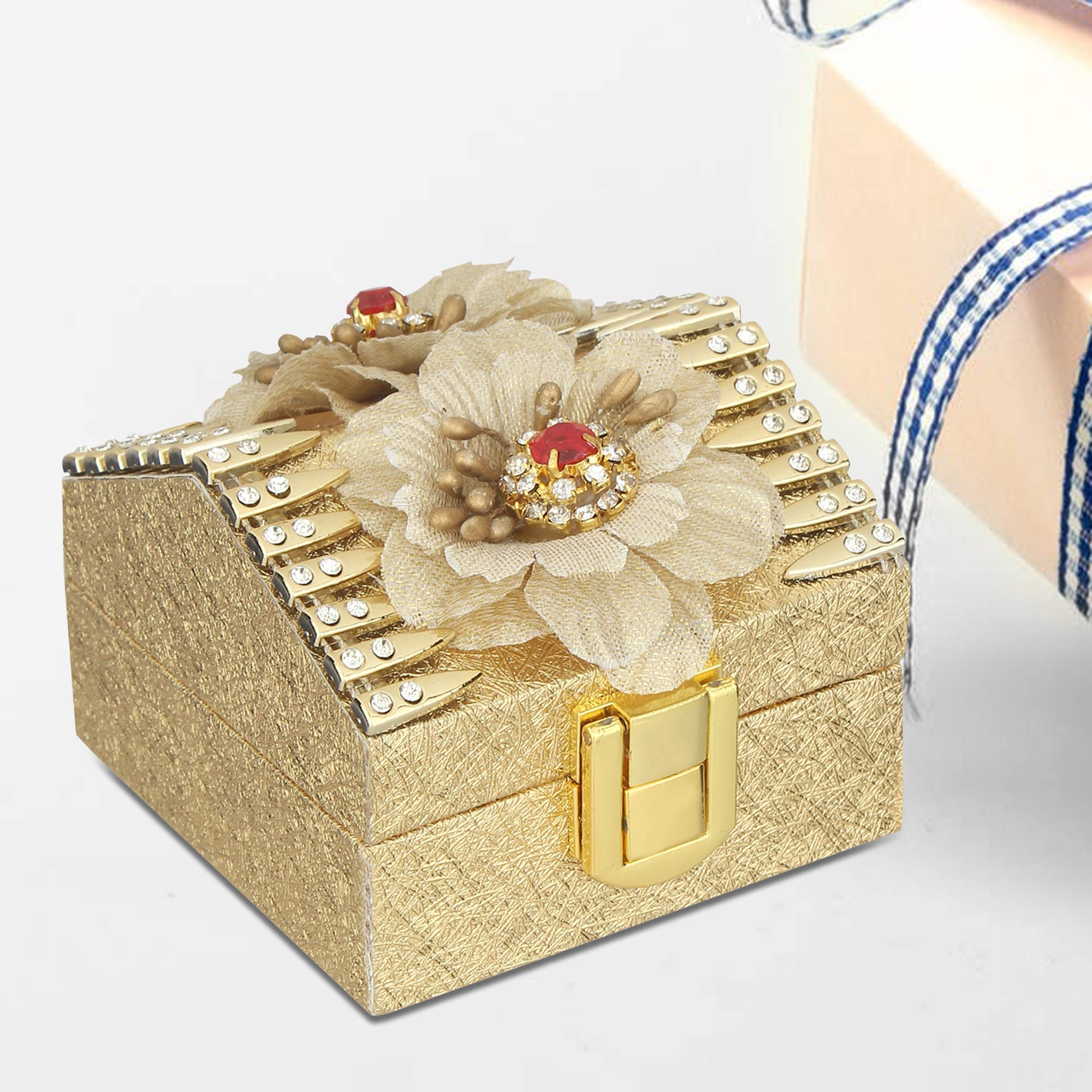 VPNK Vanity Jewellery Storage Box Ginni Box Coin Box Gold Coin Box