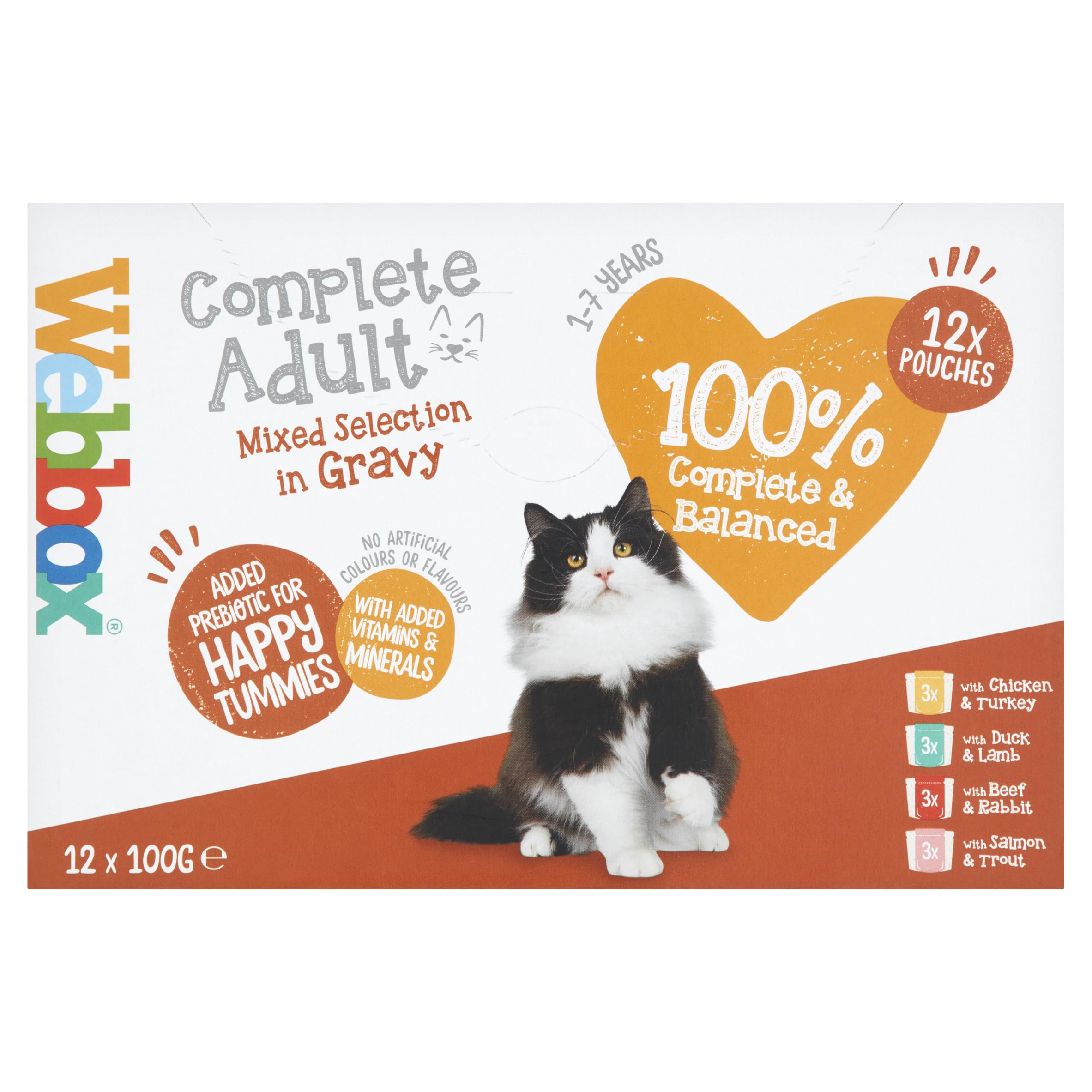 WEBBOX AD MULTI GRVY SELCT 12X100G