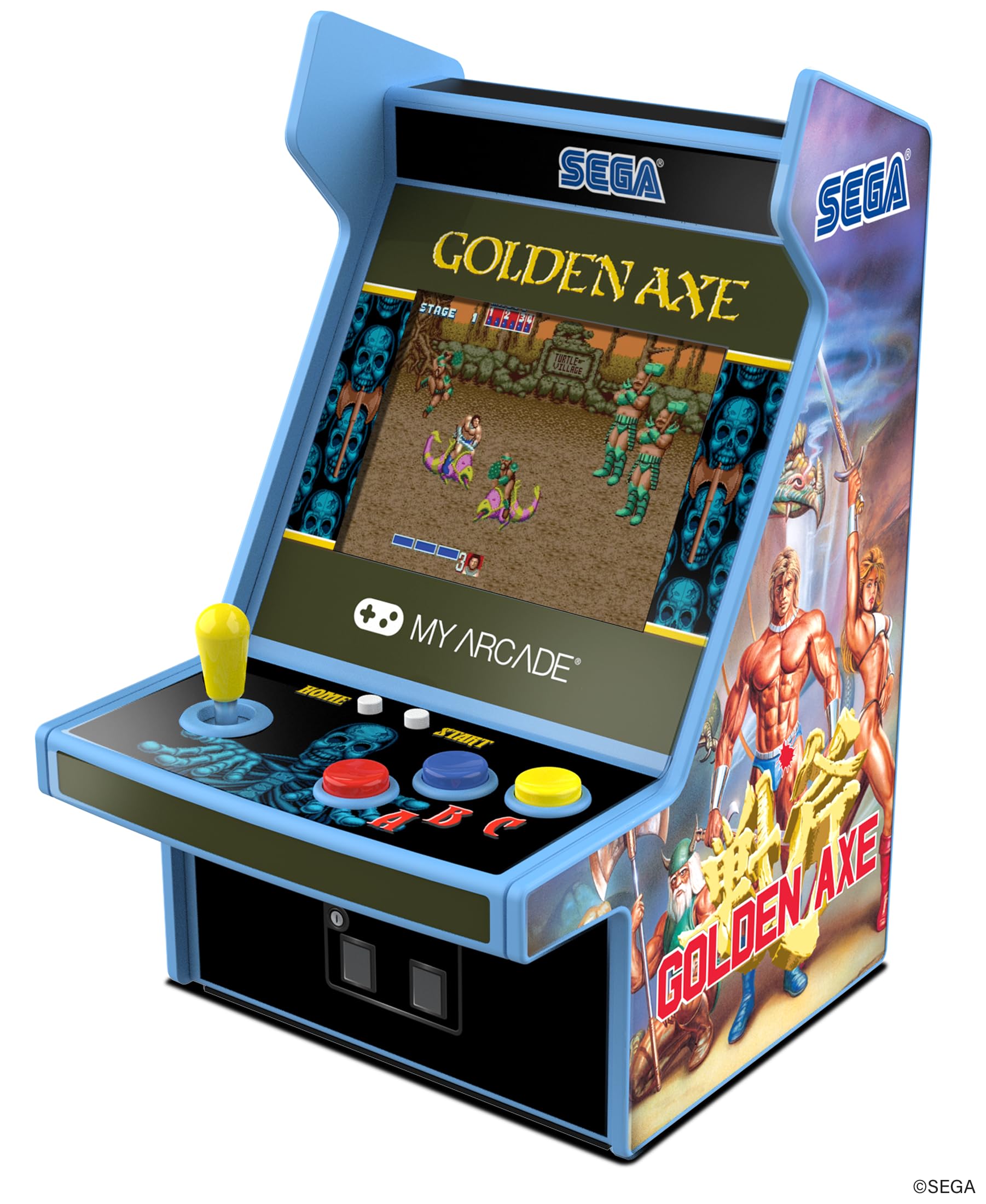 MyArcade DGUNL-7161 Golden Axe Micro Player Pro Portable Retro Arcade