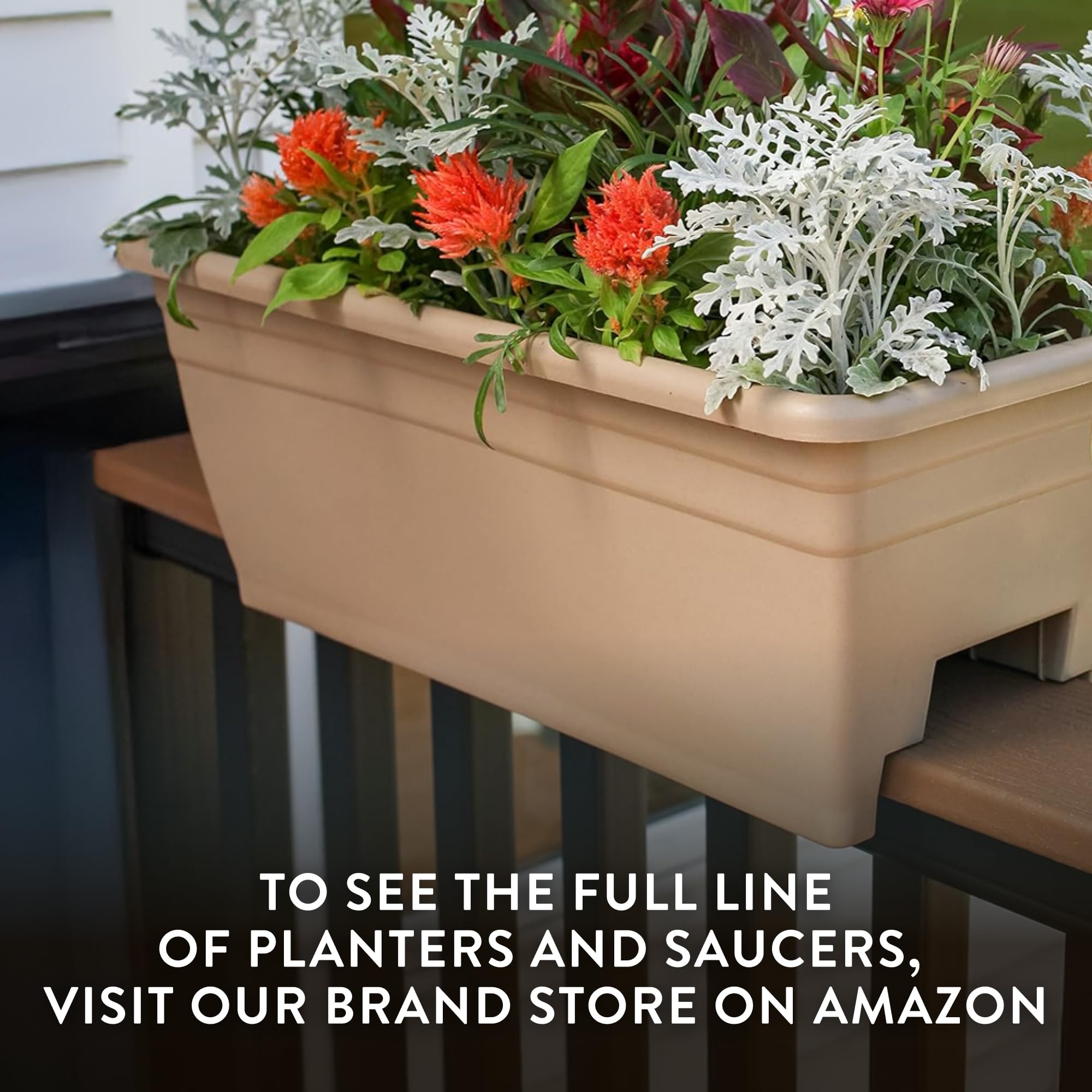 Akro-Mils Green Deck Rail Planter (Produzione sospesa)