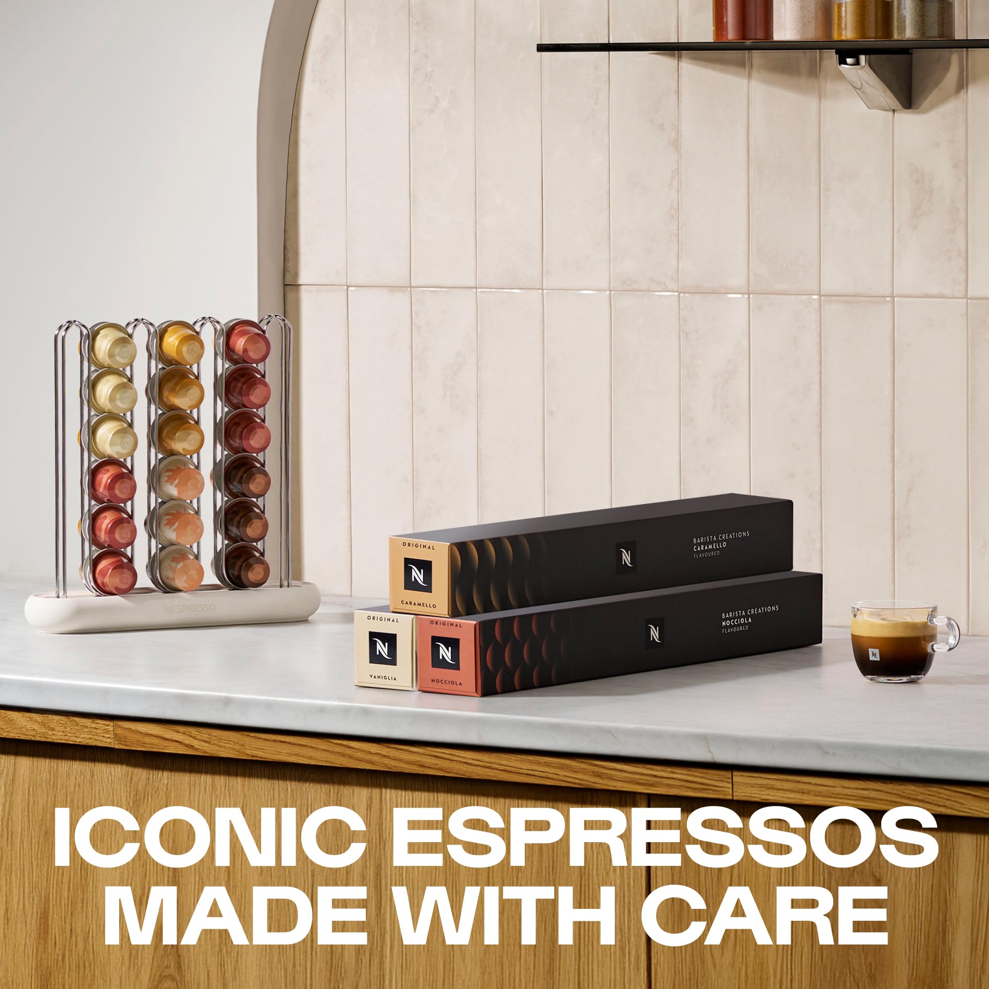 Nespresso Limitowana edycja 30 kapsułek, Vanilio, Caramelito, Ciocattino